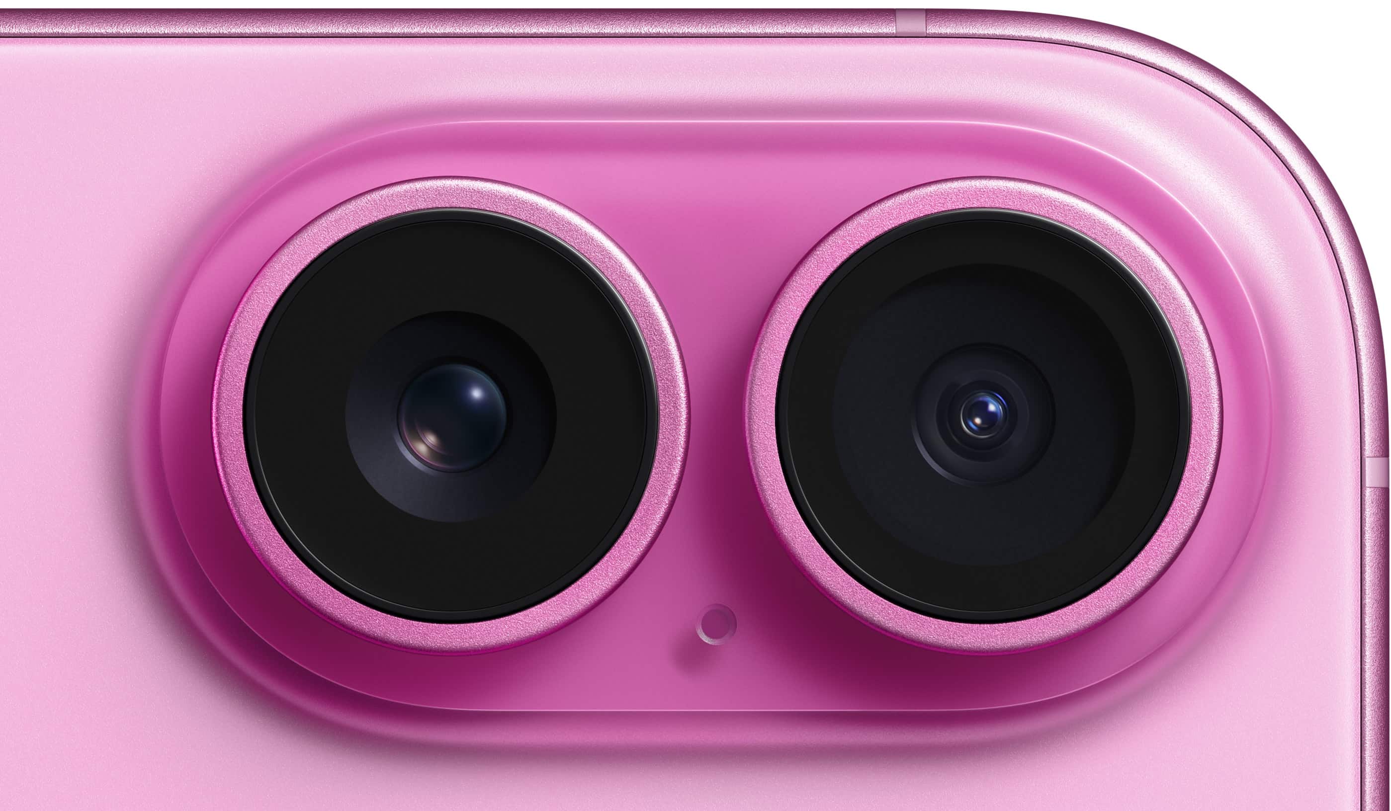 لنز دوربین آیفون ۱۶ صورتی